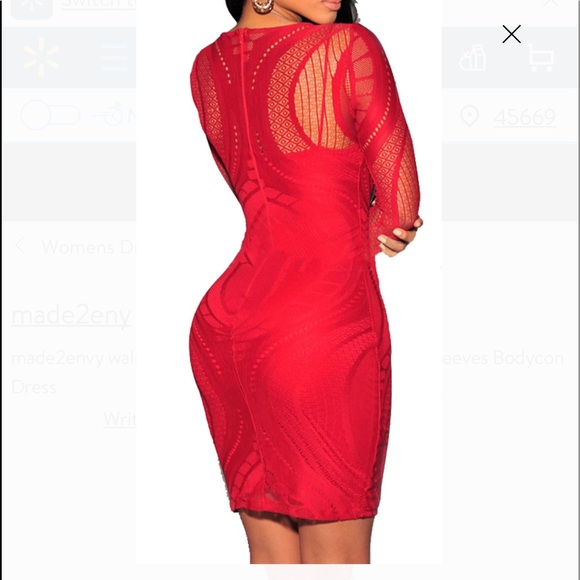 Fits 4-6 Red Keisha Lace Mini - Picture 4 of 7